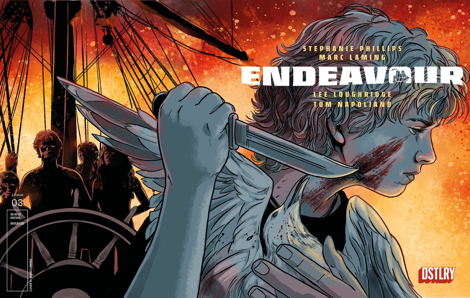 ENDEAVOUR #3 CVR A MARC LAMING ENDEAVOUR #3 CVR A MARC LAMING