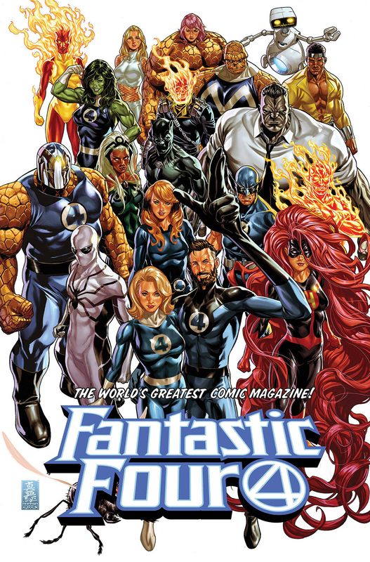 Fantastic Four By Dan Slott Omnibus Vol. 2 Mark Brooks Cover Fantastic Four By Dan Slott Omnibus Vol. 2 Mark Brooks Cover