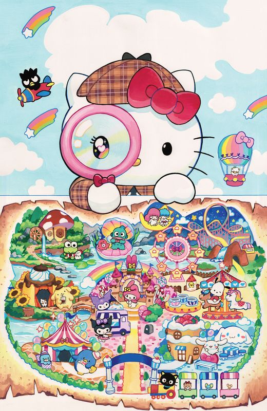 Hello Kitty and Friends: Hello World! #1 Variant 1:100 (Gonzales Full Art)