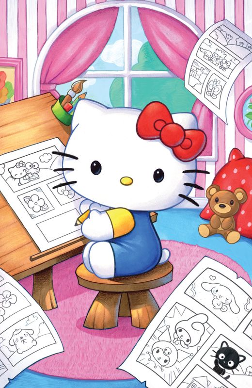 Hello Kitty and Friends: Hello World! #1 Variant 1:50 (Zullo Uminga Full Art)