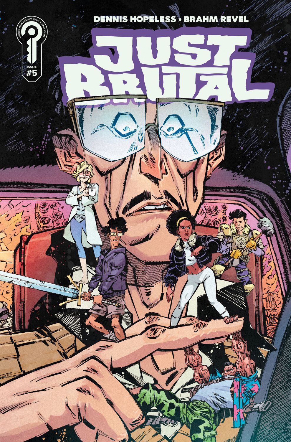 Just Brutal #5 Cover B Jorge Corona Just Brutal #5 Cover B Jorge Corona