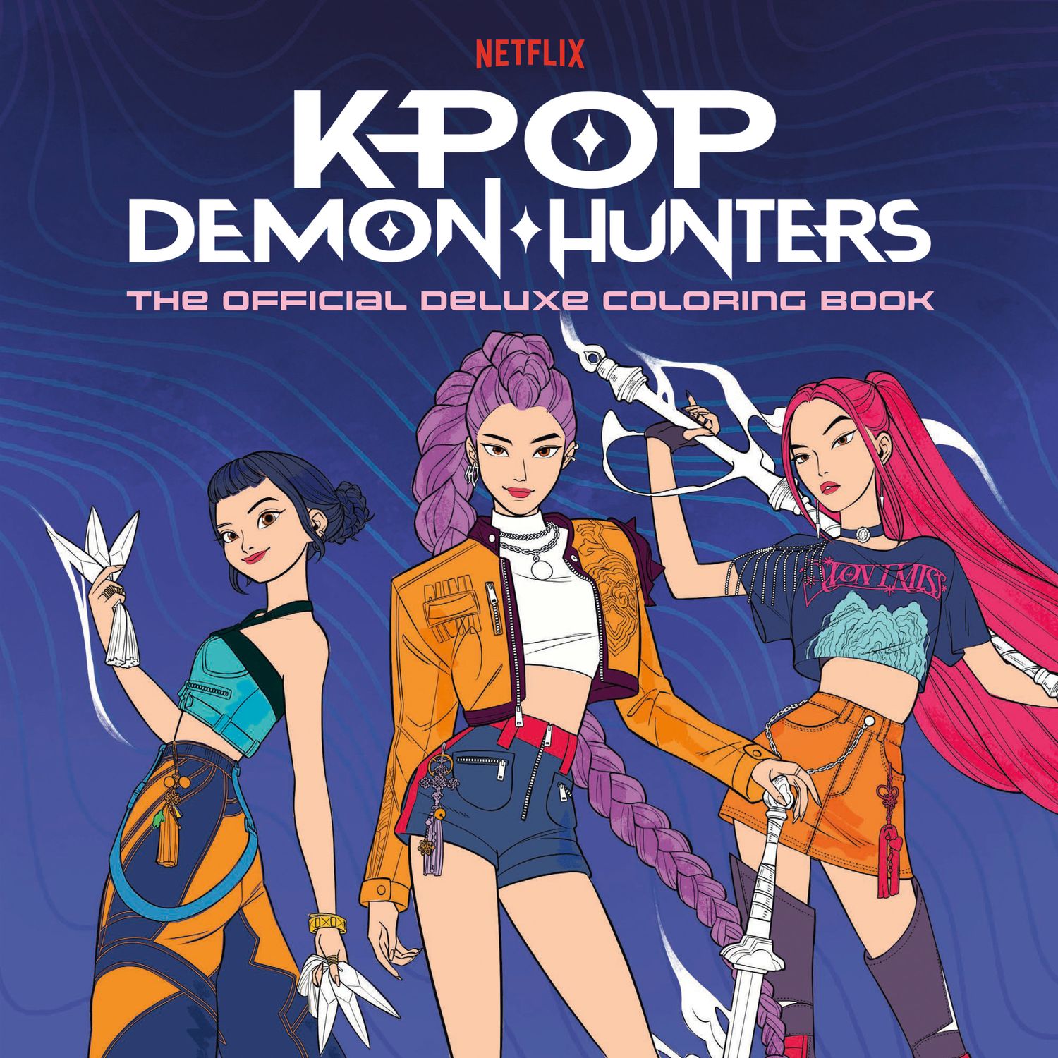KPop Demon Hunters: The Official Deluxe Coloring Book TPB