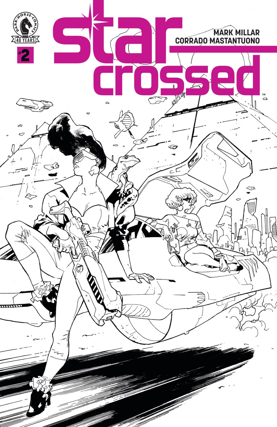 Star-Crossed #2 (CVR B) (B&W) (Stuart Immonen) Star-Crossed #2 (CVR B) (B&W) (Stuart Immonen)