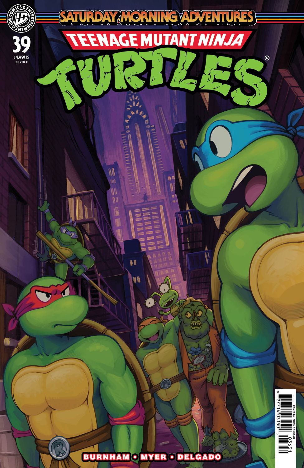 Teenage Mutant Ninja Turtles: Saturday Morning Adventures #39 Variant C (GoWOAH) Teenage Mutant Ninja Turtles: Saturday Morning Adventures #39 Variant C (GoWOAH)