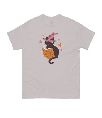 Witchy Cat Unisex T-Shirt Large