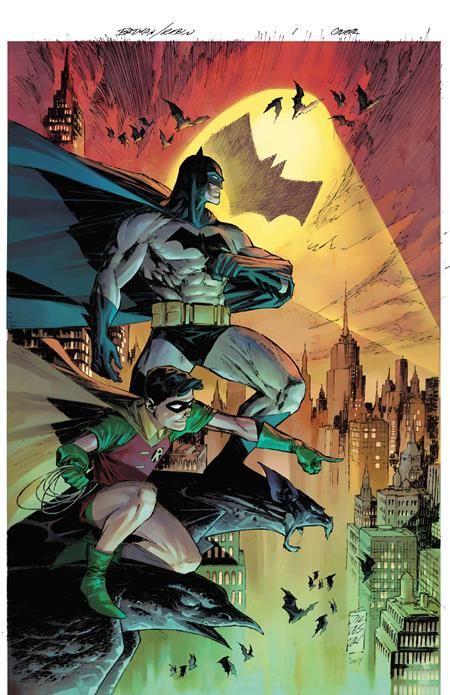 BATMAN & ROBIN YEAR ONE DYNAMIC DUOS #1 (OF 12) CVR B MARC SILVESTRI CARD STOCK VAR