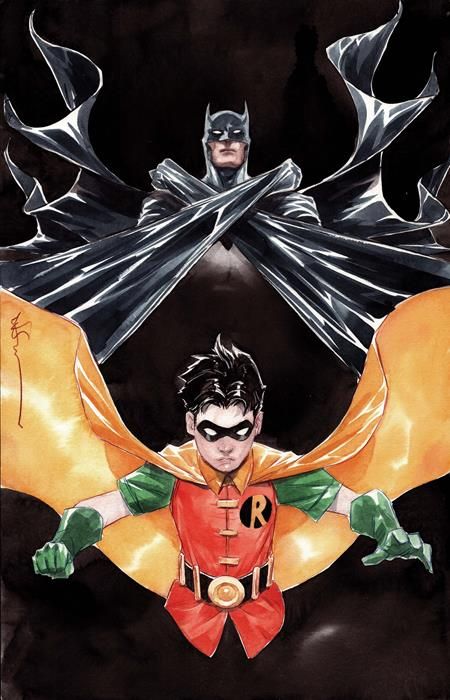 BATMAN & ROBIN YEAR ONE DYNAMIC DUOS #1 (OF 12) CVR C DUSTIN NGUYEN CARD STOCK VAR