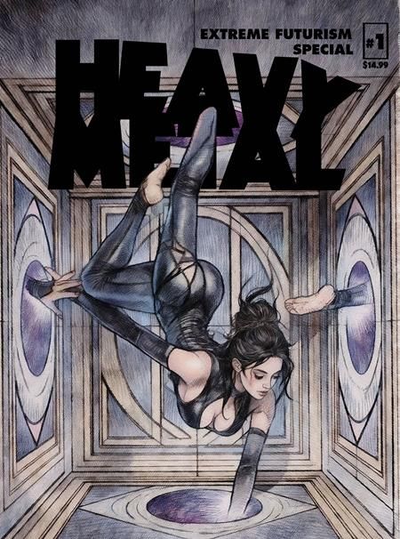 HEAVY METAL MAGAZINE SPECIAL EXTREME FUTURISM #1 CVR A MARCO TURINI HEAVY METAL MAGAZINE SPECIAL EXTREME FUTURISM #1 CVR A MARCO TURINI