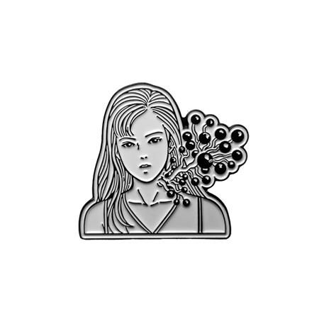 JUNJI ITO BLOOD BUBBLE ENAMEL PIN BADGE JUNJI ITO BLOOD BUBBLE ENAMEL PIN BADGE