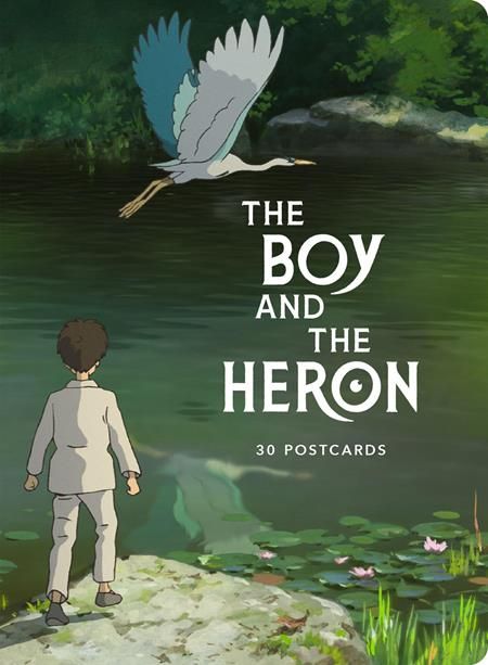 STUDIO GHIBLI THE BOY AND THE HERON 30 POSTCARDS STUDIO GHIBLI THE BOY AND THE HERON 30 POSTCARDS