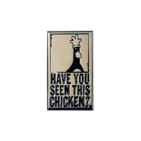WALLACE & GROMIT FEATHERS ENAMEL PIN BADGE WALLACE & GROMIT FEATHERS ENAMEL PIN BADGE