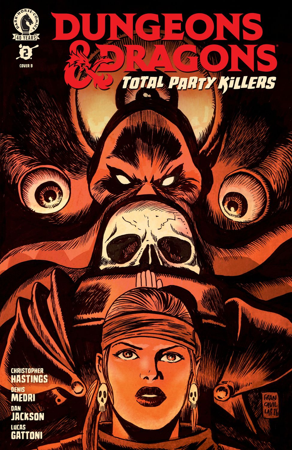 Dungeons & Dragons: Total Party Killers #2 (CVR B) (Francesco Francavilla)) Dungeons & Dragons: Total Party Killers #2 (CVR B) (Francesco Francavilla))