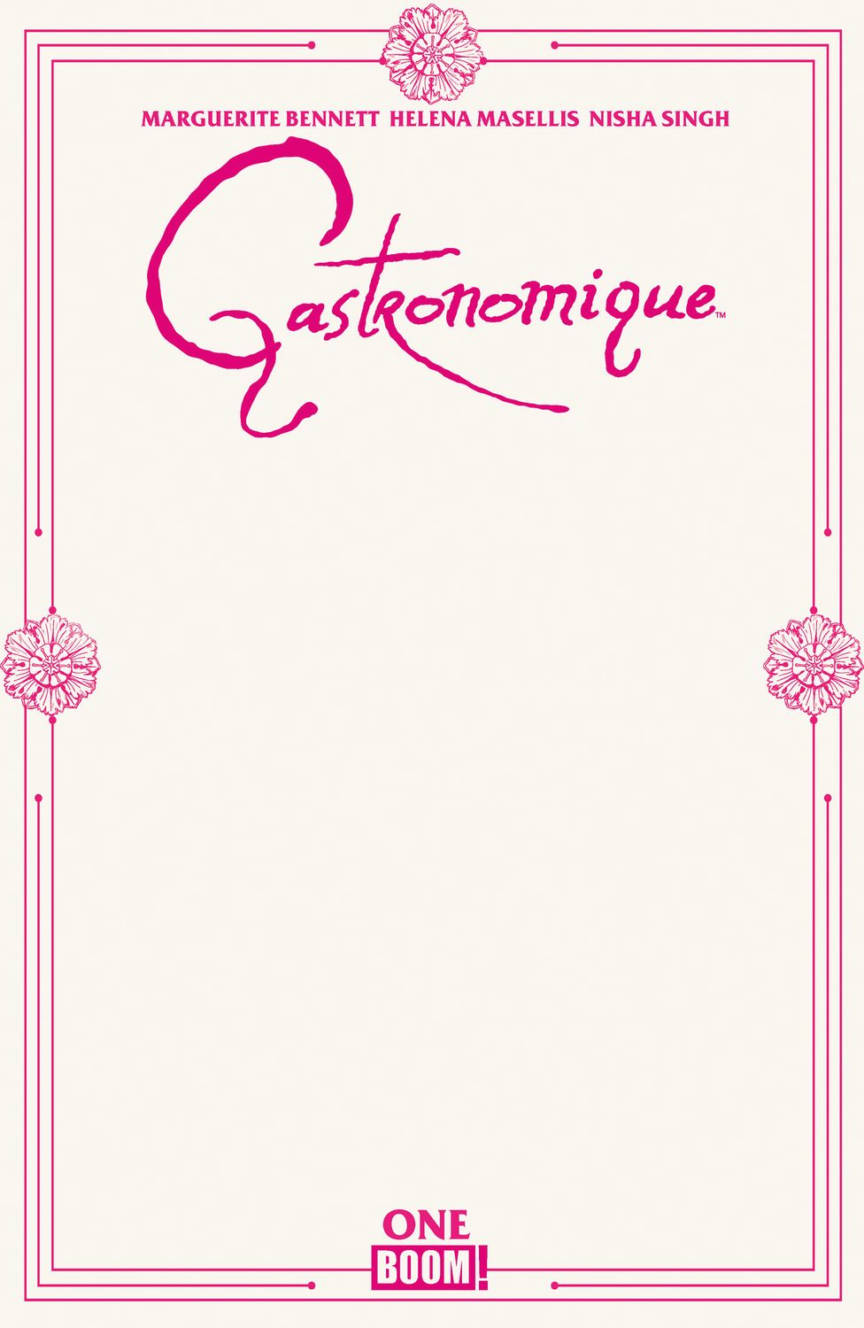 Gastronomique #1 D Blank Sketch Variant Gastronomique #1 D Blank Sketch Variant