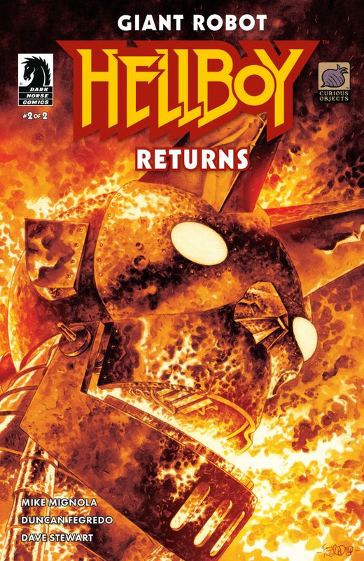 Giant Robot Hellboy Returns #2 (CVR A) (Duncan Fegredo) Giant Robot Hellboy Returns #2 (CVR A) (Duncan Fegredo)