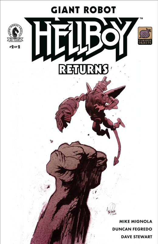 Giant Robot Hellboy Returns #2 (CVR B) (James Harren) Giant Robot Hellboy Returns #2 (CVR B) (James Harren)