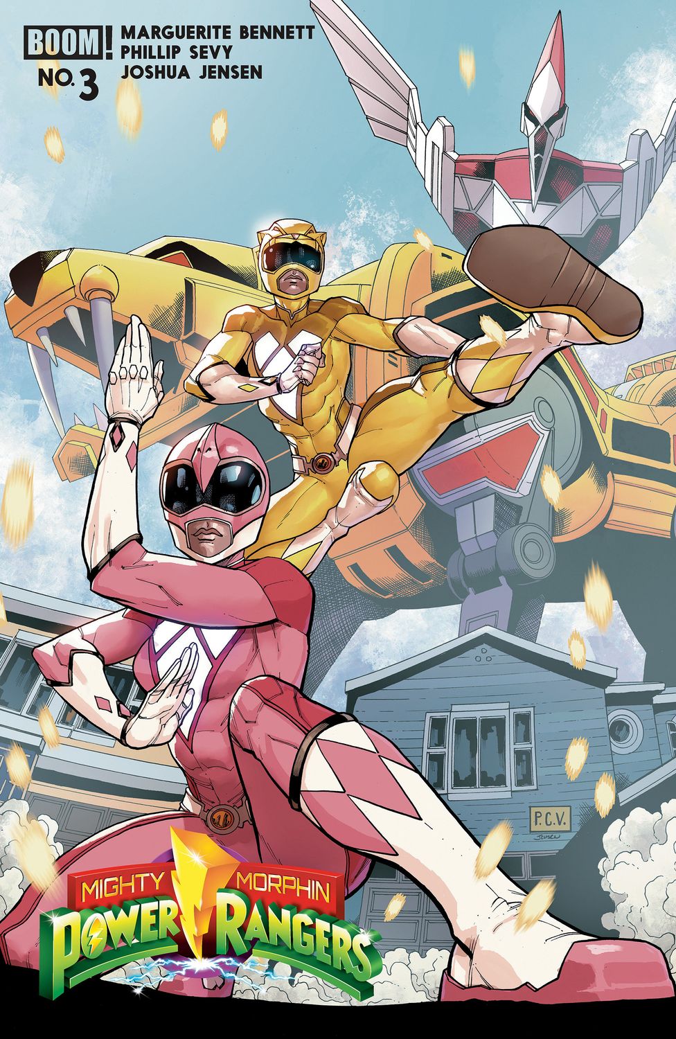 Mighty Morphin Power Rangers (2026) #3 B Variant (Dressed, Sevy) Mighty Morphin Power Rangers (2026) #3 B Variant (Dressed, Sevy)
