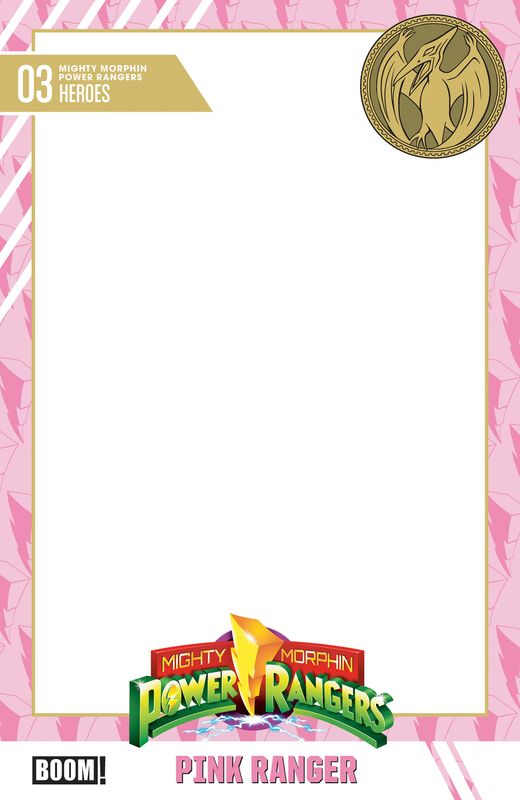 Mighty Morphin Power Rangers (2026) #3 D Trading Card Blank Sketch Variant Mighty Morphin Power Rangers (2026) #3 D Trading Card Blank Sketch Variant