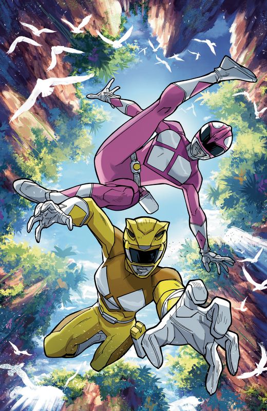 Mighty Morphin Power Rangers (2026) #3 E Foil Variant (Full Art, Foil, Balám) Mighty Morphin Power Rangers (2026) #3 E Foil Variant (Full Art, Foil, Balám)
