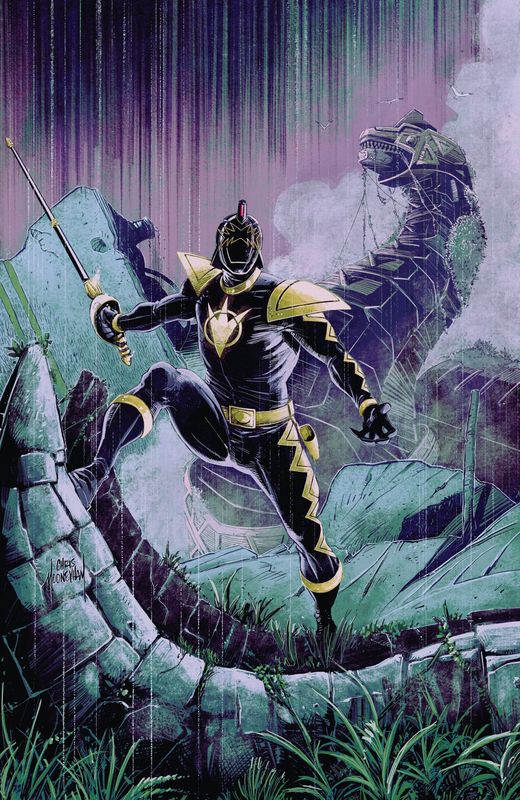 Power Rangers Green #1 C Tommy Oliver Card Stock Connecting Variant (Dressed, Mooneyham) Power Rangers Green #1 C Tommy Oliver Card Stock Connecting Variant (Dressed, Mooneyham)