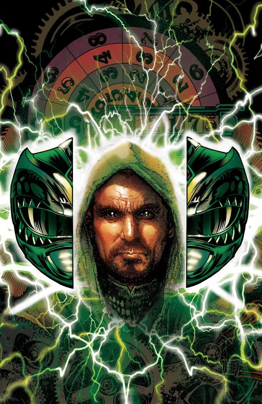 Power Rangers Green #1 F Foil Variant (Full Art, Foil, Harris) Power Rangers Green #1 F Foil Variant (Full Art, Foil, Harris)