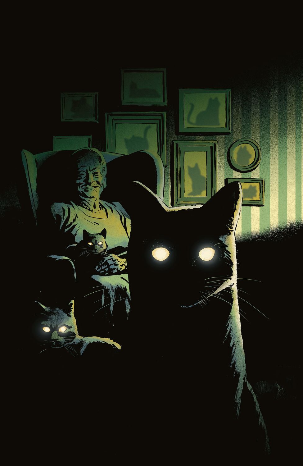 Stuff of Nightmares: The Cat in the Coffin #1 C Homage Variant (Dressed, Gorham) Stuff of Nightmares: The Cat in the Coffin #1 C Homage Variant (Dressed, Gorham)