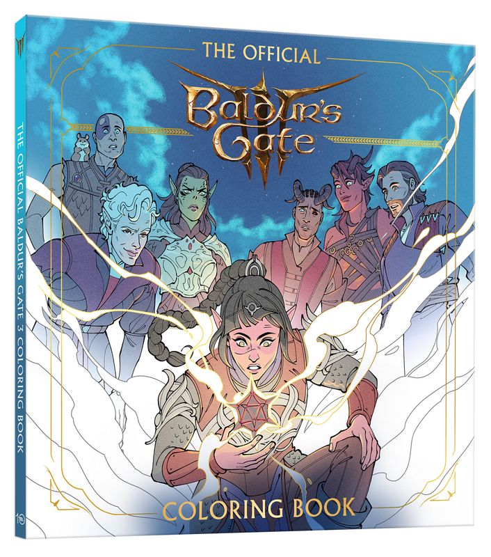 The Official Baldur's Gate 3 Coloring Book The Official Baldur's Gate 3 Coloring Book