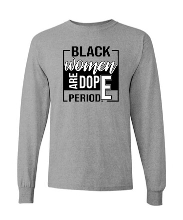 BLACK WOMEN ARE LNG SLV