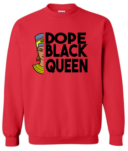 BLACK QUEEN SWEATSHIRT