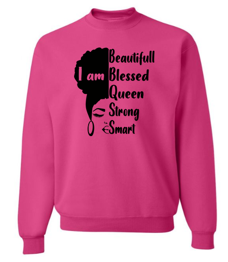 I AM WOMAN SWEATSHIRT