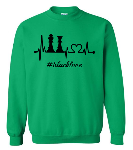 BLACK LOVE SWEATSHIRT