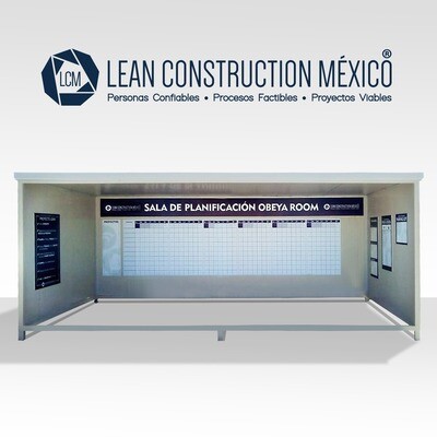 Sala de Planificación Obeya Room · Personalizala con en medidas especiales y logo de tu compañía