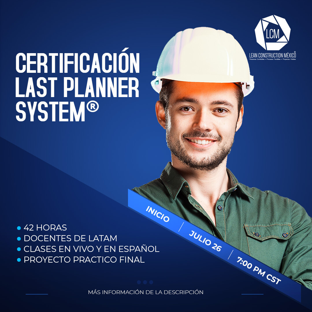 Plan Personal Certificación Last Planner