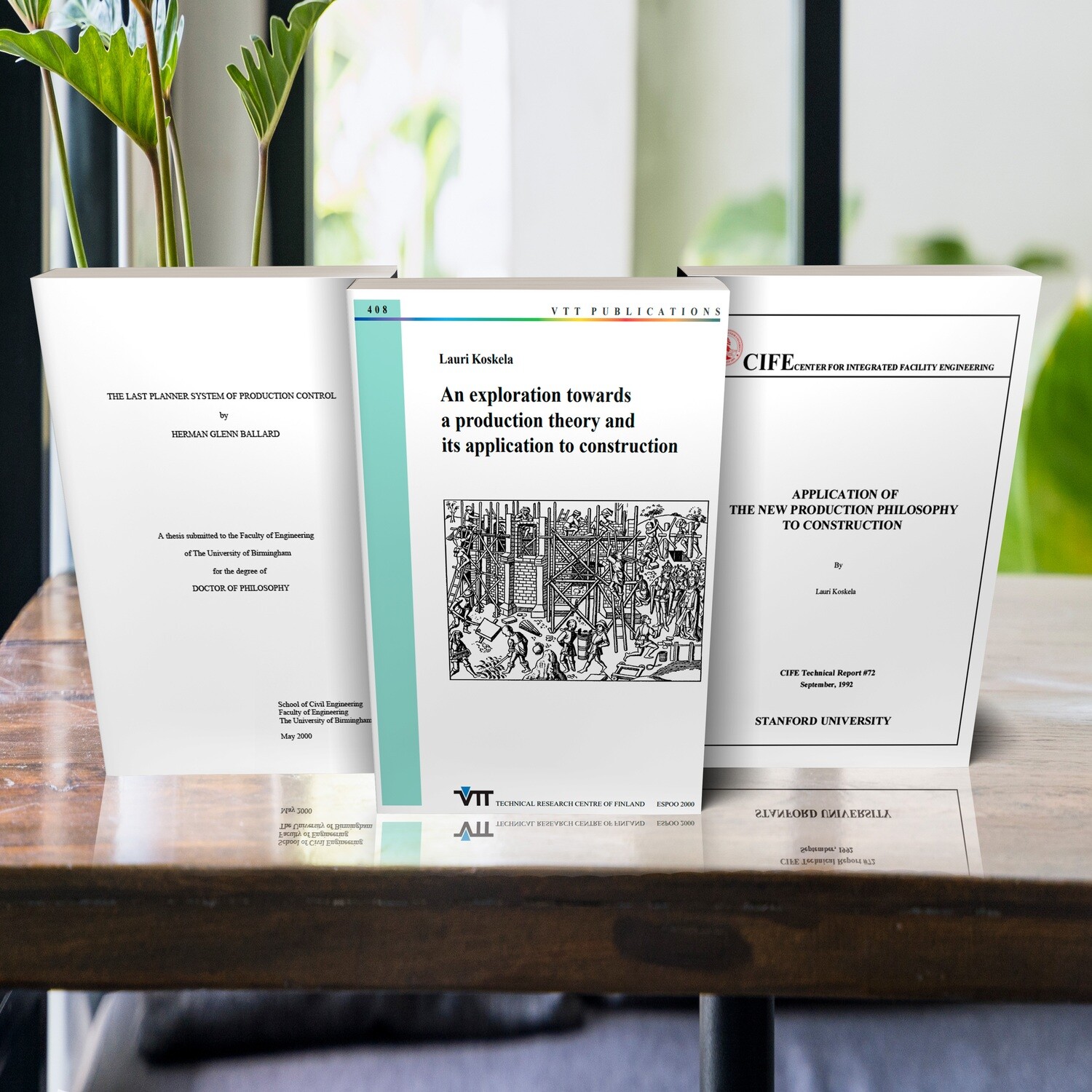 COLECCIÓN SUPREME: Lauri Koskela &amp; Glenn Ballard. Literatura pionera de Lean Construction y Last Planner System®