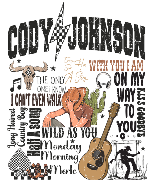 Cody Johnson Comfort Color Sweatshirt