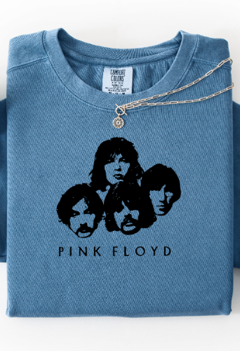 Pink Floyd Vintage Blue Jean Comfort Color Tee