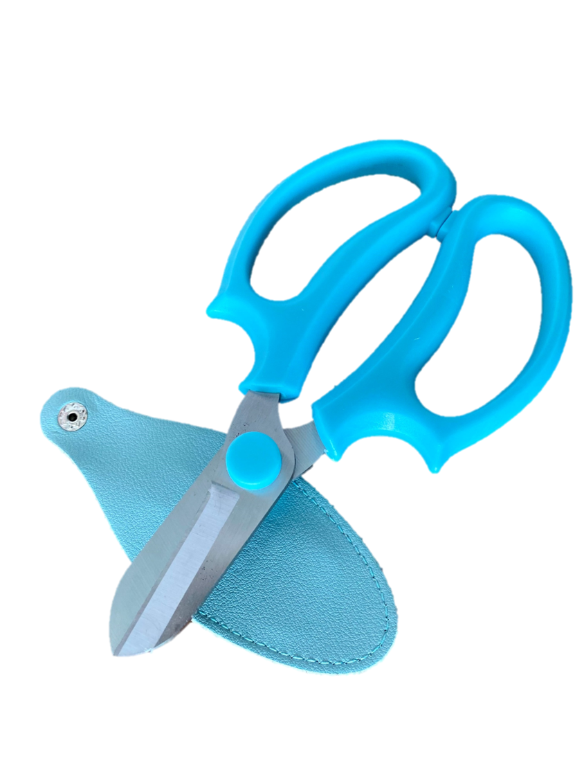 Tijeras floristería, Color: Azul