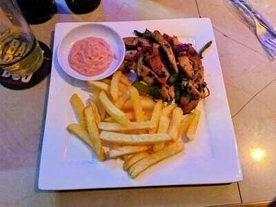 Orden de fajitas de pollo