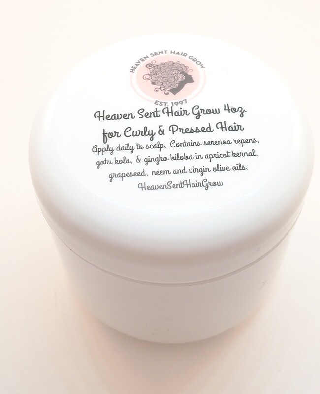 Hair Grow Butter  (growth w/curly hair, use to press hair) 4 oz.