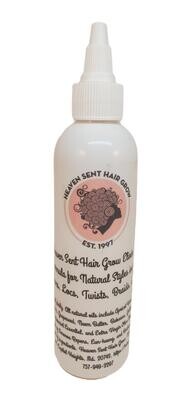 Heaven Sent Hair Grow Elixir (oil) (hair growth recipe for natural hair styles) 4 oz.