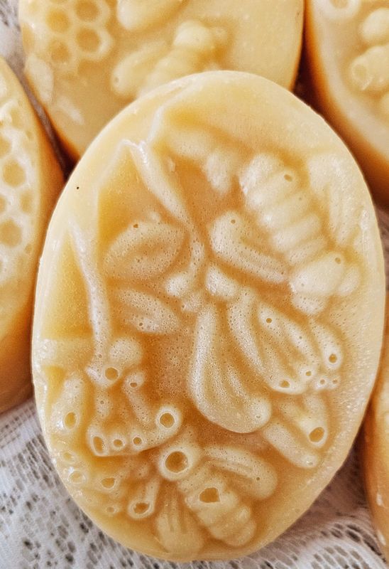 Honey Almond Scent Soap 3 Bars