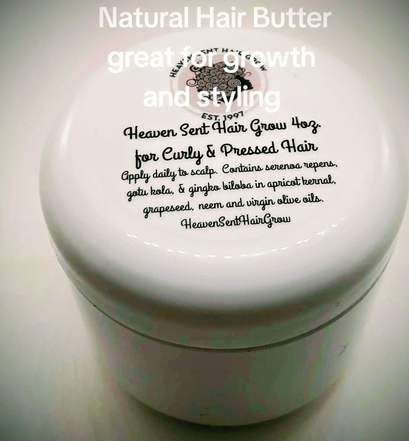 Heaven Sent Hair Grow Butter Set:  Butter, Shampoo and Conditioner 3 units