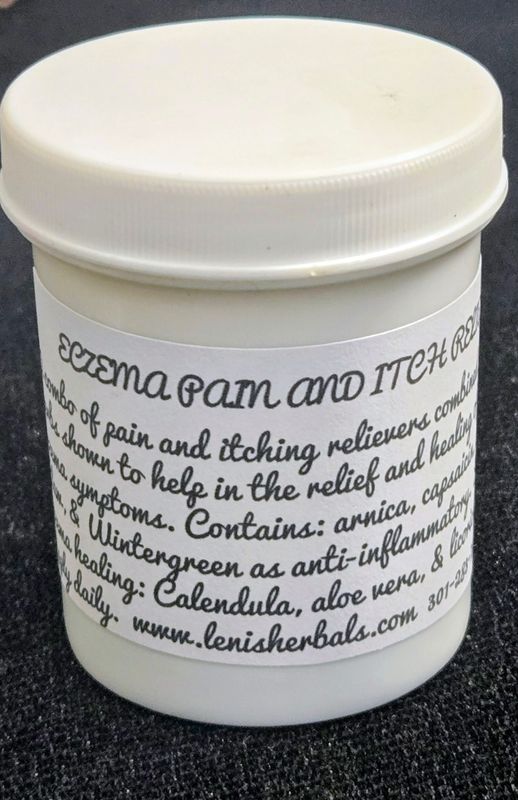 Eczema Pain and Itching Relief Cream 4oz.