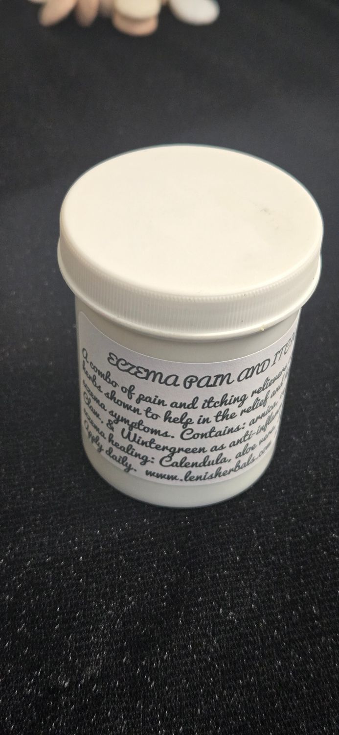 Eczema Pain and Itching Relief Cream 4oz.