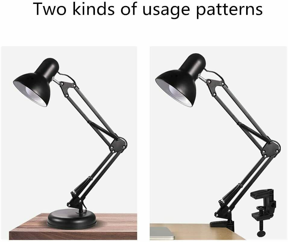 metal swing arm desk lamp