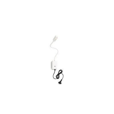 LAMPARA PARED LED DE LECTURA CON CABLE COLOR BLANCA LUZ CALIDA LAMPARA PARED LED DE LECTURA CON CABLE COLOR BLANCA LUZ CALIDA