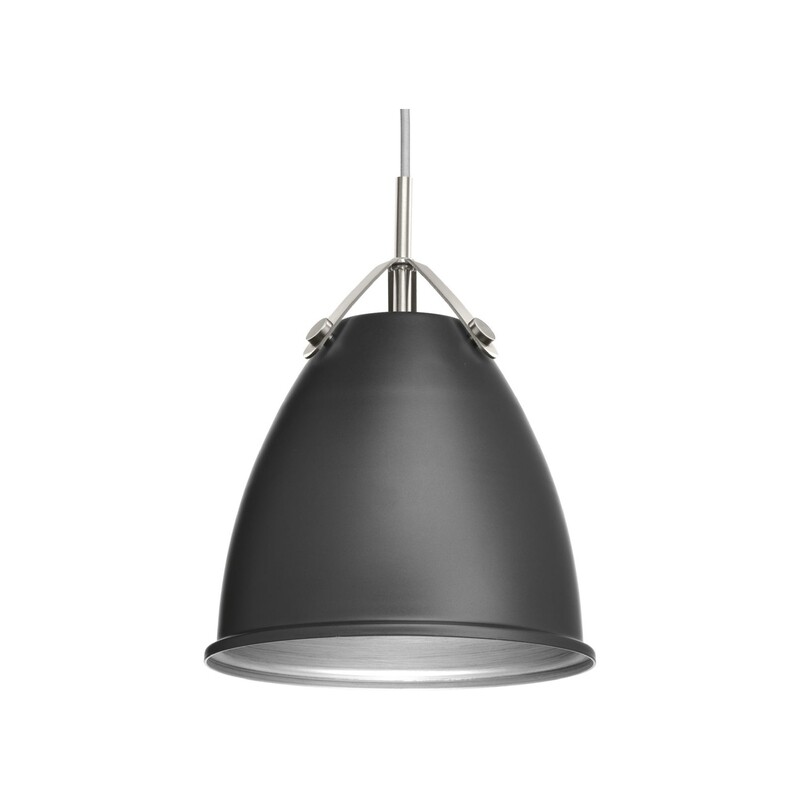 Lámpara colgante marca Hubbell modelo Deco Tre Collection Grafito color negro