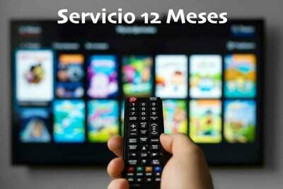 Suscripción servicio TV 12 meses Suscripción servicio TV 12 meses