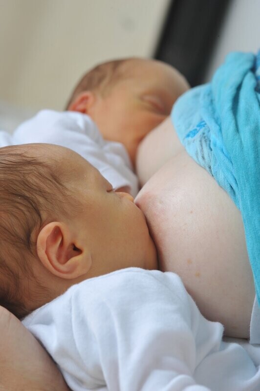 Breastfeeding Twins