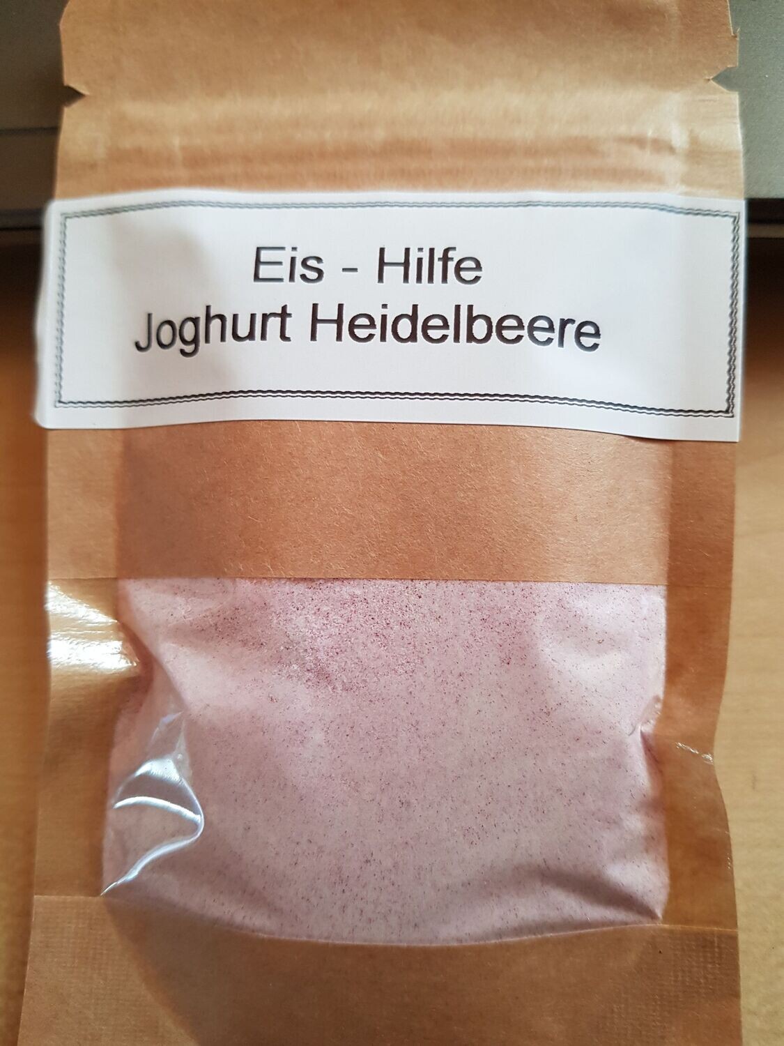 Eis- Hilfe Erdbeergeschmack