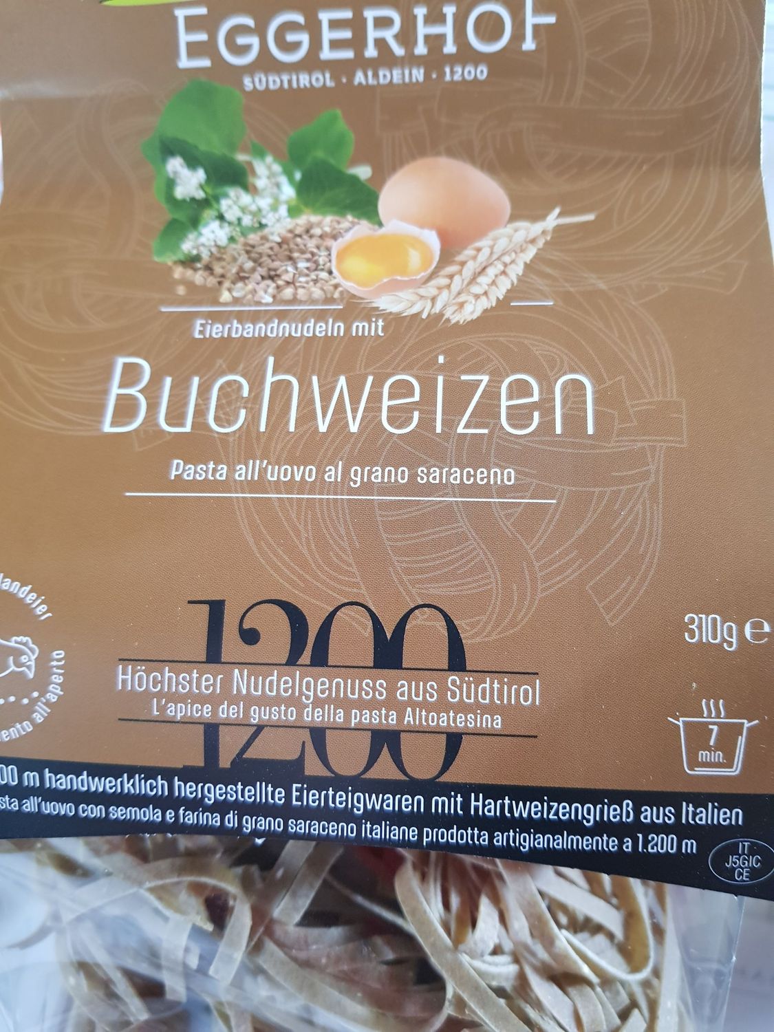 Buchweizen Bandnudeln (Pitsockels)